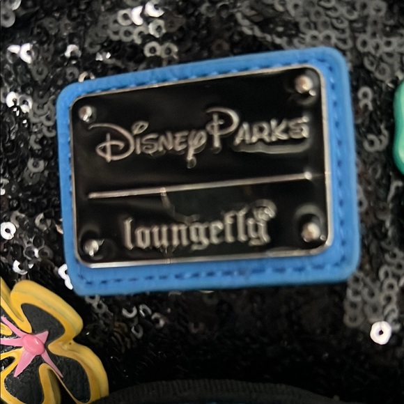 Loungefly Black and Blue Kids Backpack - Picture 2 of 7